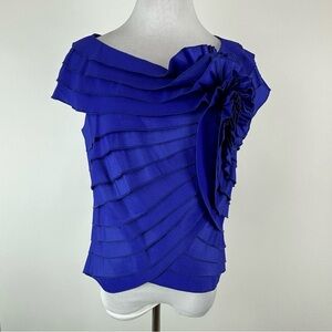 TADASHI Collection Layered Sleeveless Top Size 14